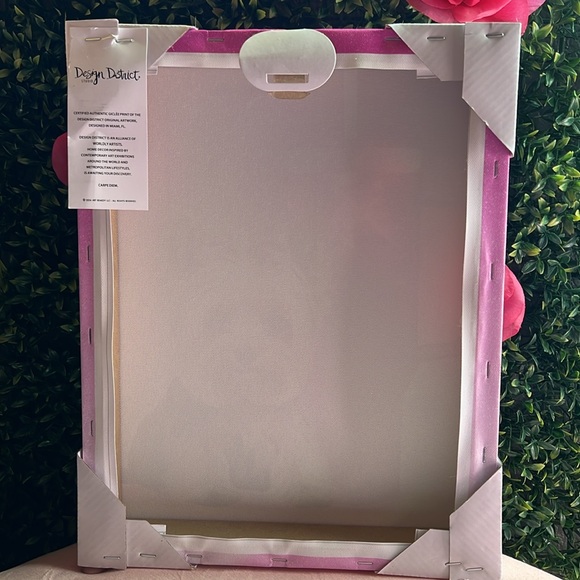 🩷🌸Pink Stanley & Yorkie glam room art - Design District - Picture 6 of 9